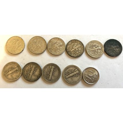 Collection of US and Foreign Coins (54)