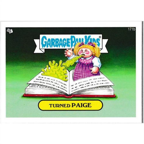 2013 Garbage Pail Kids Mini - #171b - Turned Paige