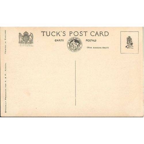 Vintage Tuck's PC - Derwent Water from Castle Head, Keswick, Cumbria