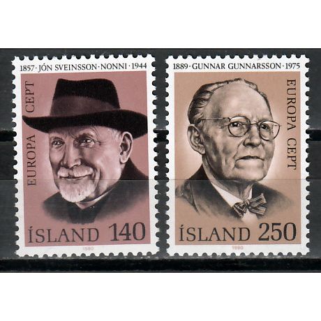 Ijsland Europa Cept 1980 postfris