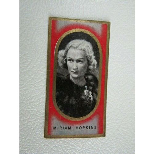 Carreras 1938 ~ Film Favourites Cigarette Card Variants (e21)