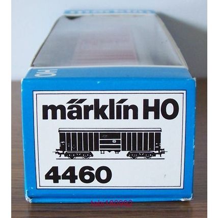 Marklin H0 4460 Covered Goods Wagon 585 4 669-4 Taes 890 - 4 axles - DB