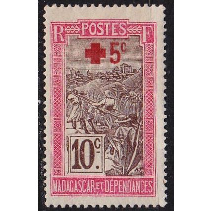 MADAGASKAR MADAGASCAR [1915] MiNr 0139 ( */mh )
