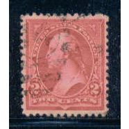 Used 267 2c George Washington Almost Very Fine M03217