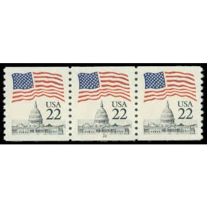 2115a 22c U.S. Flag Very Fine MNH PNC 20/3 R0764