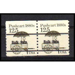 2133a 12.5c Pushcart Very Fine MNH Dry Gum CNP Left 1 PA0778
