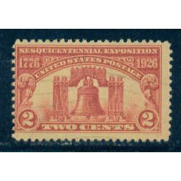 Used 627 2c Liberty Bell Average M06766