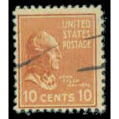 Used 815 10c John Tyler Barely Clears M07956