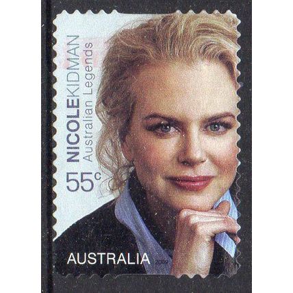 Australia 2009 Aust Legends of Film - Nicole Kidman 55c s/a Used
