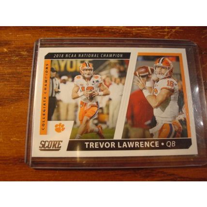 2021 Panini, 3-Premium Cards, TREVOR LAWRENCE RC, Clemson