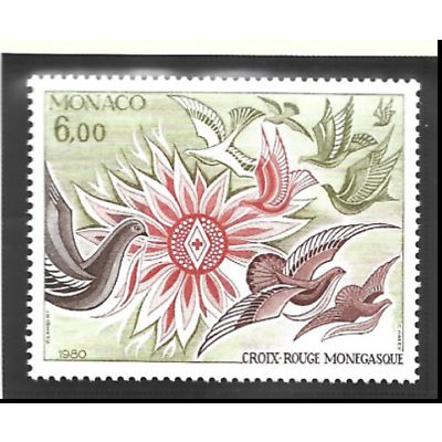 Monaco Stamp Scott #1248, Mint Never Hinged