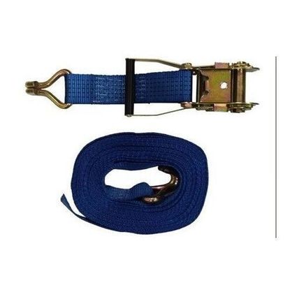 Tie Down Strap Tool 50mm X 10m Heavy Duty Ratchet Cargo Trailer Roof Rack