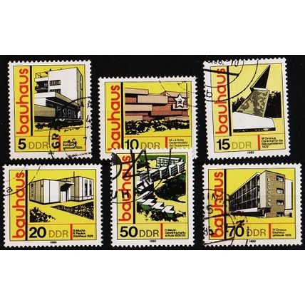 DDR. 1980 Set(6) S.G.E2228/E2233 Used