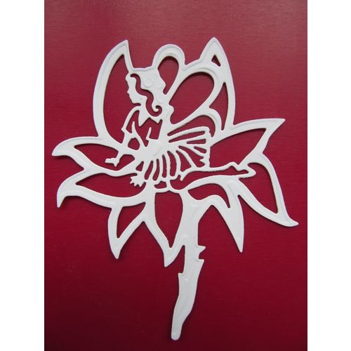 6 x Tonic Die Cuts Fairy Reflections Camellia