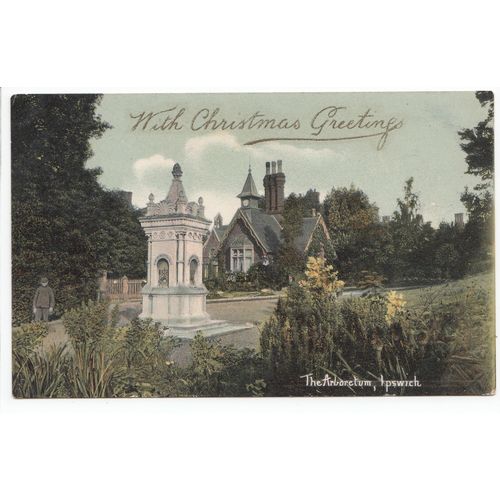 The Arboretum Ipswich 1905 Postcard Suffolk