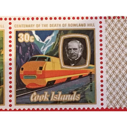 Cook Is 1979 Rowland Hill 30c Diesel Train Unmounted Mint NHM SG 636 Sc517 stamp