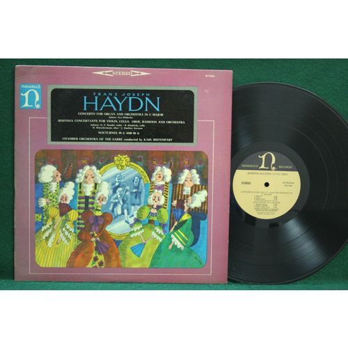 Ristenpart/Holderlin/Hendel - Haydn:Concerto/Sinfonia/Nocturnes - H 71024 - EX