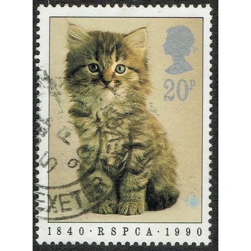 1990 150th Anniversary RSPCA 20p Multicoloured SG1479 FU