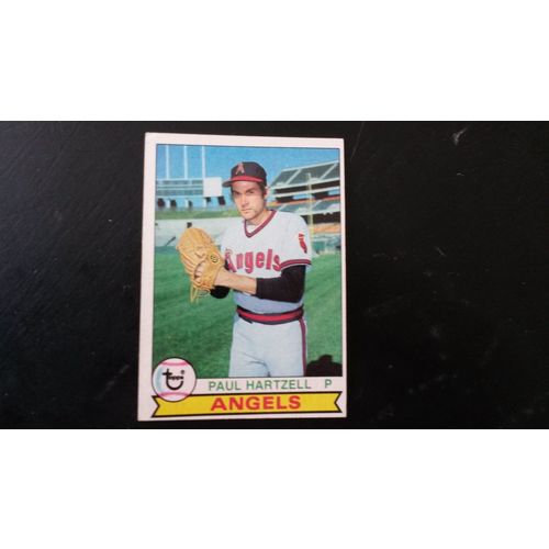 1979 Topps Card # 402 Paul Hartzell Very Good-Excellent (4) California Angels