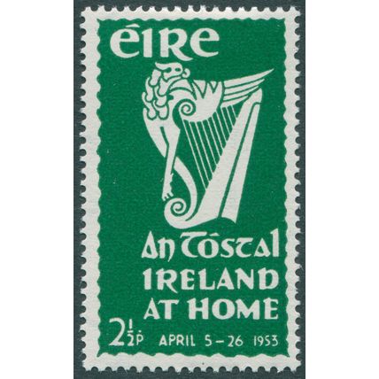 Ireland 1953 2½d emerald-green SG 154 unused