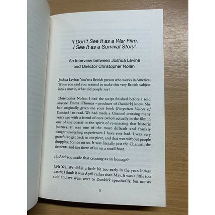 2017 JOSHUA LEVINE "DUNKIRK" WW2 HISTORY BEHIND THE MOVIE PAPERBACK BOOK (P3)