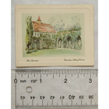 1928 De Reszke England No. 6 The Cloisters, Beaulieu Abbey, Hants.