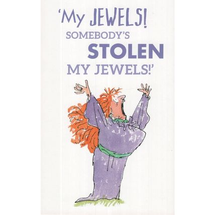 Roald Dahl Giraffe & The Pelly And Me My Jewels Postcard