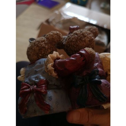 Cute Bear Ornament Girls Tea Party