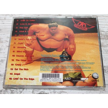 Aerosmith Big Ones Classic Rock CD Greatest Hits 80's-90's Crazy Crying Amazing