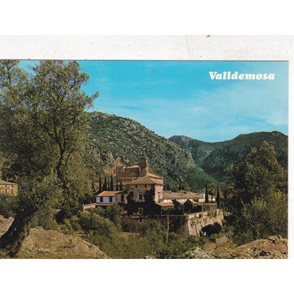 Mallorca Valldemosa La Cartuja Spain Postcard unused VGC