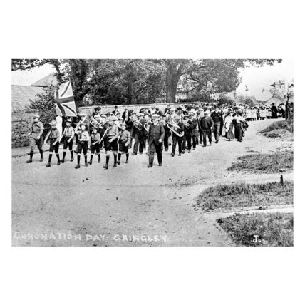 pt5729 - Gringley , Coronation Day Parade , Yorkshire - print 6x4