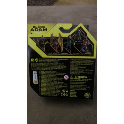 DC Comics Action Figure - Black Adam Superhero - The Rock / Dwayne Johnson