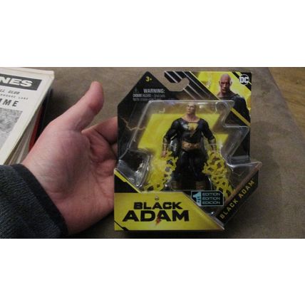 DC Comics Action Figure - Black Adam Superhero - The Rock / Dwayne Johnson