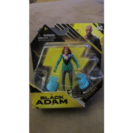 DC Comics Action Figure - Black Adam Superhero - Cyclone