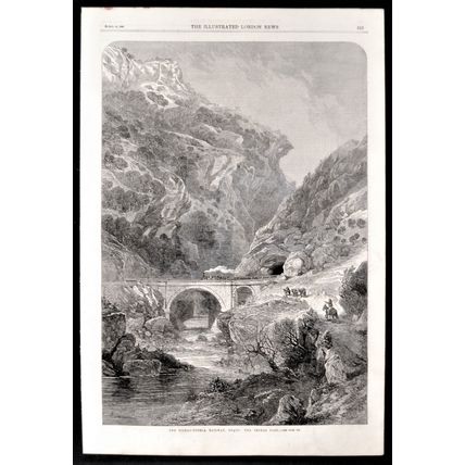 BILBAO-TUDELA RAILWAY, SPAIN: THE TECHAS PASS