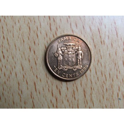 Jamaica 1995 10 Cents Coin