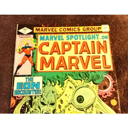 Bronze Age Marvel Comics Group Marvel Spotlight Captain Marvel #3 9.0 VF-NM 1979