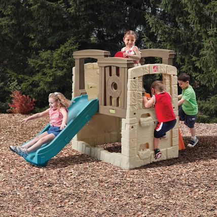 Step2 Woodland Climber II Kids Playset, Ages 2 –6 Years Old, Toddler Slide and C