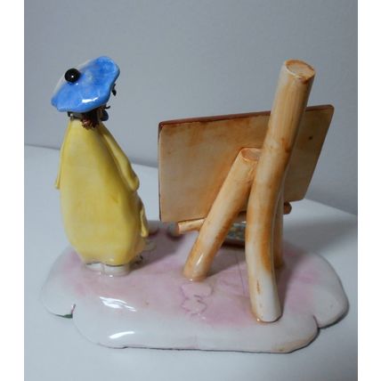 Lino Zampiva -Vintage Italian Figurine- Artist with Painted Pictures