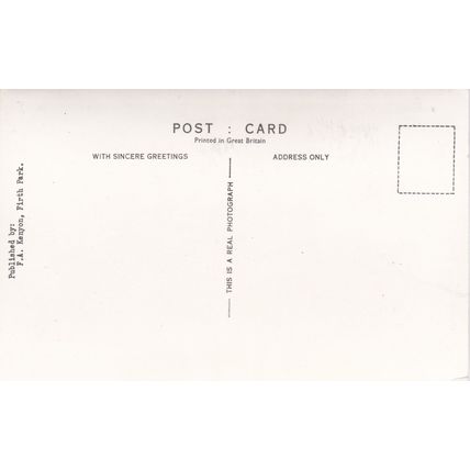 ED44 SHEFFIELD - BOWLING GREEN AND PAVILION, CONCORD PARK RP POSTCARD