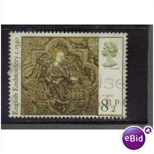1976 GB CHRISTMAS 8 1/2P F/U SG 1019