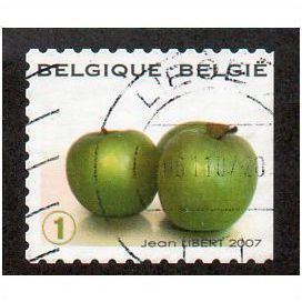 BEL 2007 (52c)(S/A) 'FRUIT- APPLES' FINE USED (EBID10382)