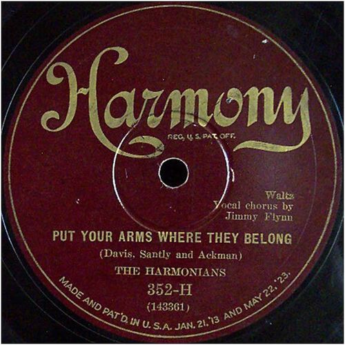 Harmony 78 #352 - "What Does It Matter?" - WMCA Broadcasters & The Harmonians