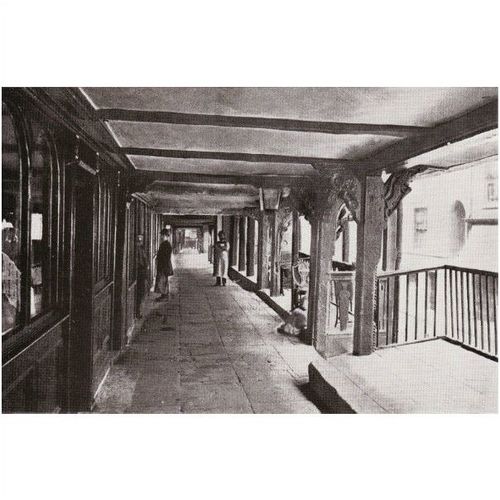 Postcard CHESTER Watergate Street Row Edwardian Cheshire