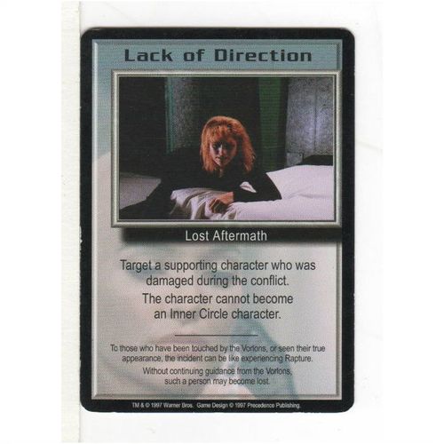 CCG - BABYLON 5 - PROMO CARD - RETURN TO IDEALS (1997) RARE