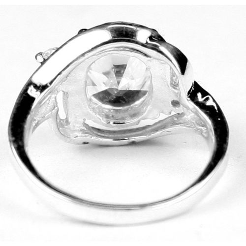 Cubic Zirconia, 925 Sterling Silver Ladies Ring, SR021