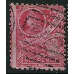 NEW SOUTH WALES 1888/1889 SG 256 - #6 fine used (o)