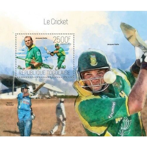 TOGO 2013 SHEET MNH CRICKET SPORTS DEPORTES 7A