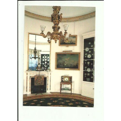 Sussex GOODWOOD HOUSE Round Card Room Postcard by Beric Tempest