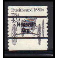 2124a 4.9c Buckboard Very Fine MNH Dry Gum PreCnx PA5812
